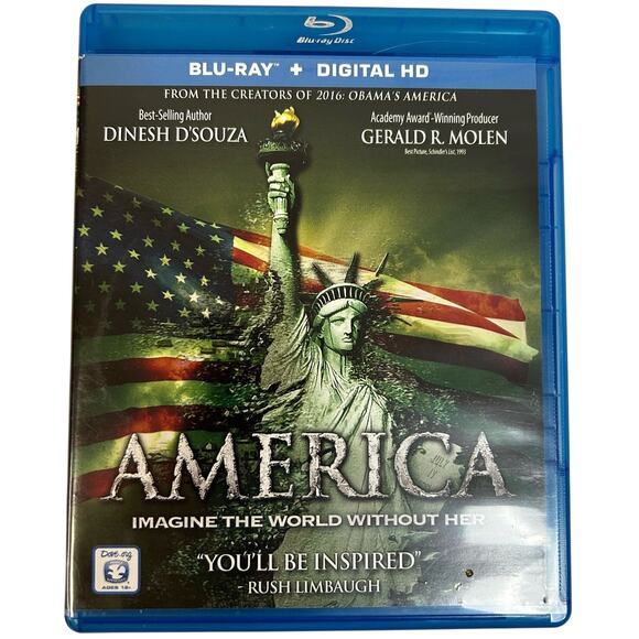 America: Imagine the World Without Her (Blu-ray, 2014) - Dinesh D'Souza - Picture 1 of 4